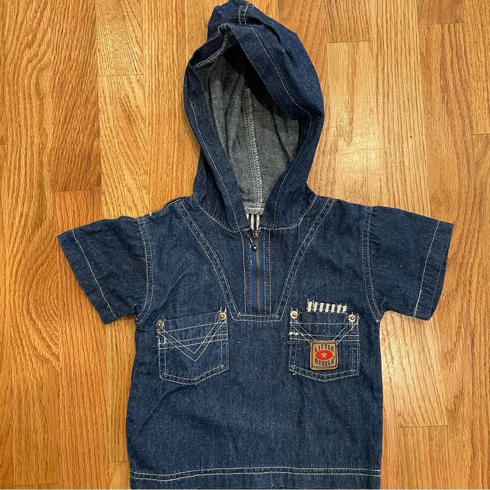 Little Rebels Jean Pullover Hoodie Toddler Unisex